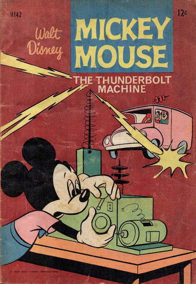 Walt Disney Mickey Mouse [M series]  #M142 (1968)
