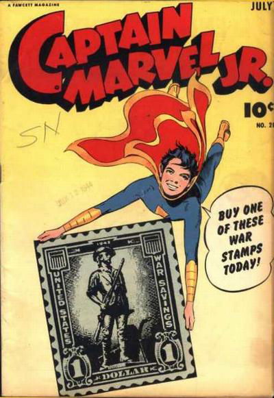 Captain Marvel Jr. (Fawcett, 1942 series) #21 (1 July 1944)