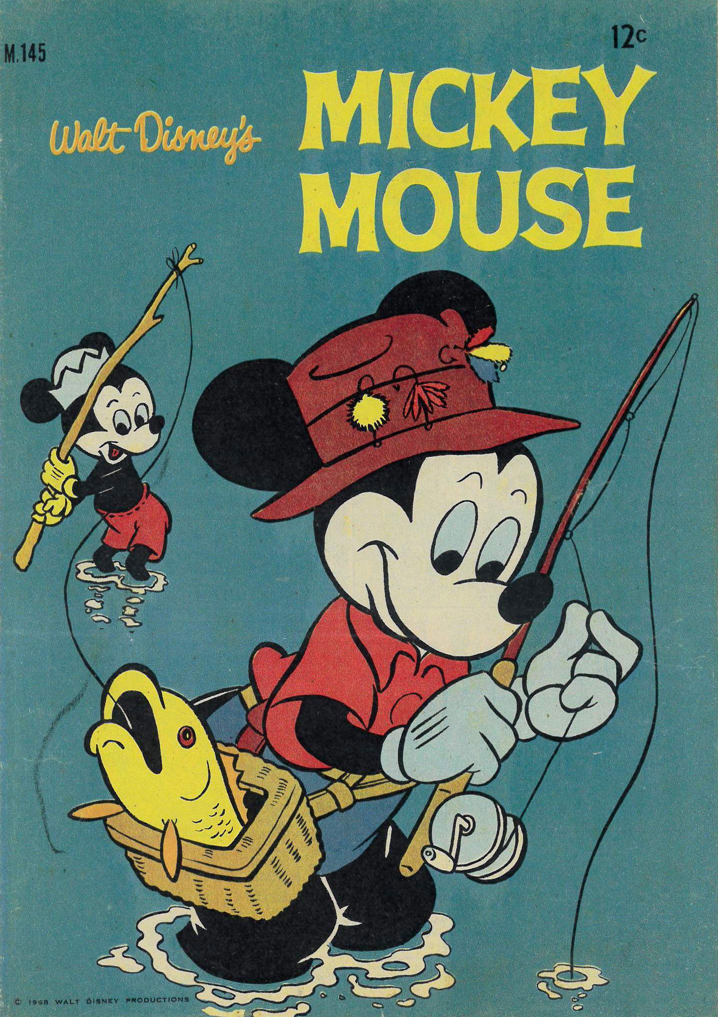 Walt Disney Mickey Mouse [M series] (WG Publications, 1967 series) #M145 (1968)