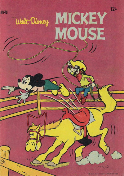 Walt Disney Mickey Mouse [M series]  #M146 (1969)