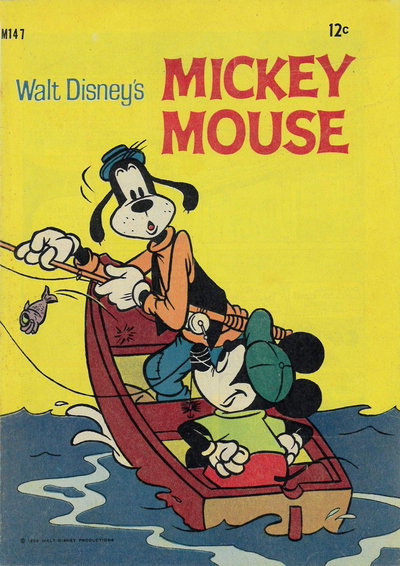 Walt Disney Mickey Mouse [M series]  #M147 ([1969])