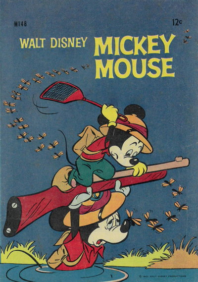 Walt Disney Mickey Mouse [M series]  #M148 ([March 1969])