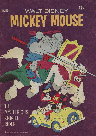 Walt Disney Mickey Mouse [M series] (WG Publications, 1967 series) #M149 [1969?]