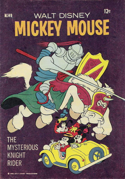 Walt Disney Mickey Mouse [M series]  #M149 ([1969?])
