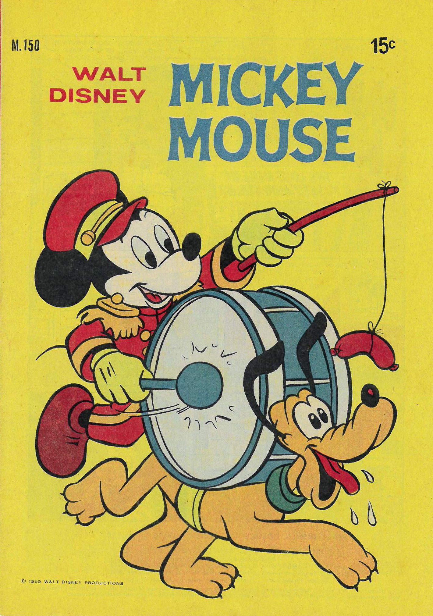 Walt Disney Mickey Mouse [M series] (WG Publications, 1967 series) #M.150 (1969)