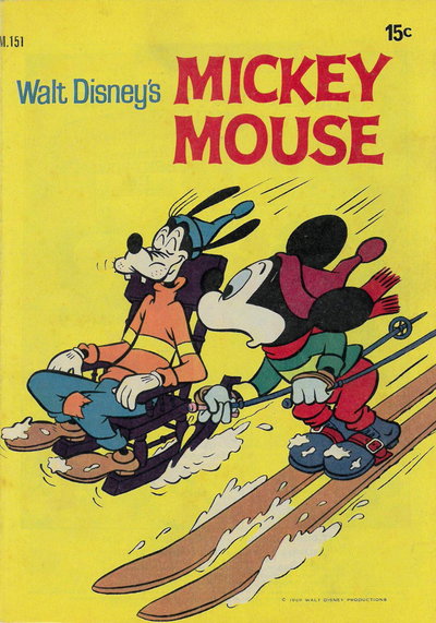Walt Disney Mickey Mouse [M series]  #M.151 (1969)