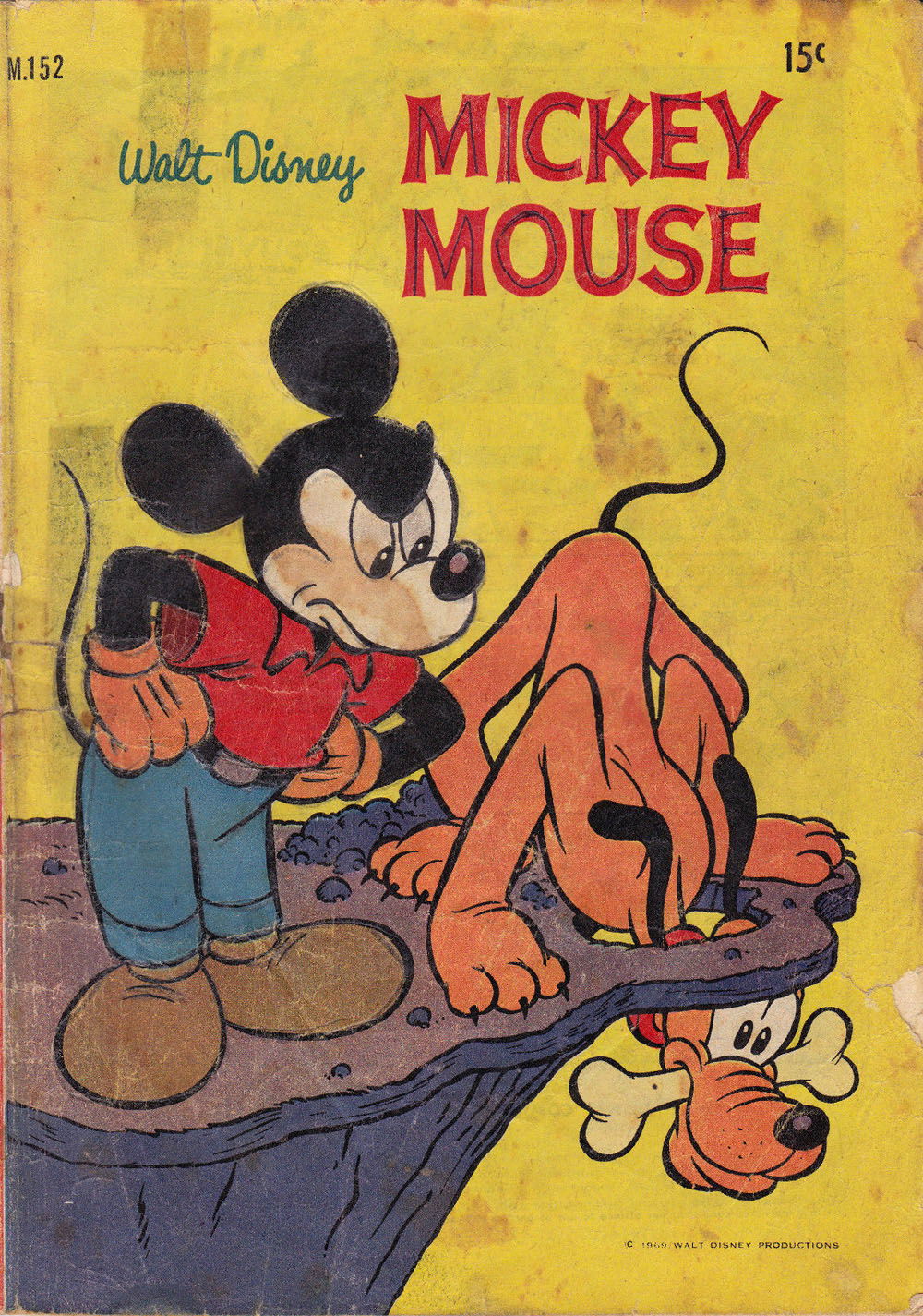Walt Disney Mickey Mouse [M series] (WG Publications, 1967 series) #M152 (1969)