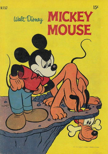 Walt Disney Mickey Mouse [M series] (WG Publications, 1967 series) #M152 (1969)