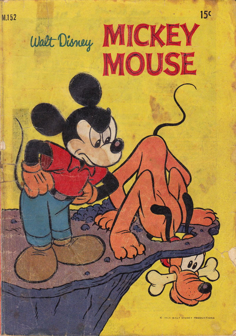 Walt Disney Mickey Mouse [M series] (WG Publications, 1967 series) #M152 (1969)