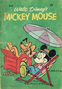 Walt Disney Mickey Mouse [M series] (WG Publications, 1967 series)  #M.157 (1969)
