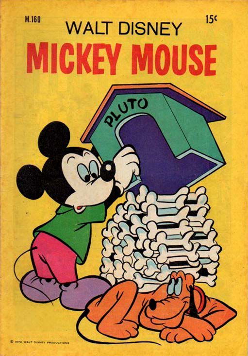 Walt Disney Mickey Mouse [M series] (WG Publications, 1967 series) #M.160 (1970)