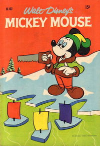 Walt Disney Mickey Mouse [M series] (WG Publications, 1967 series) #M.163