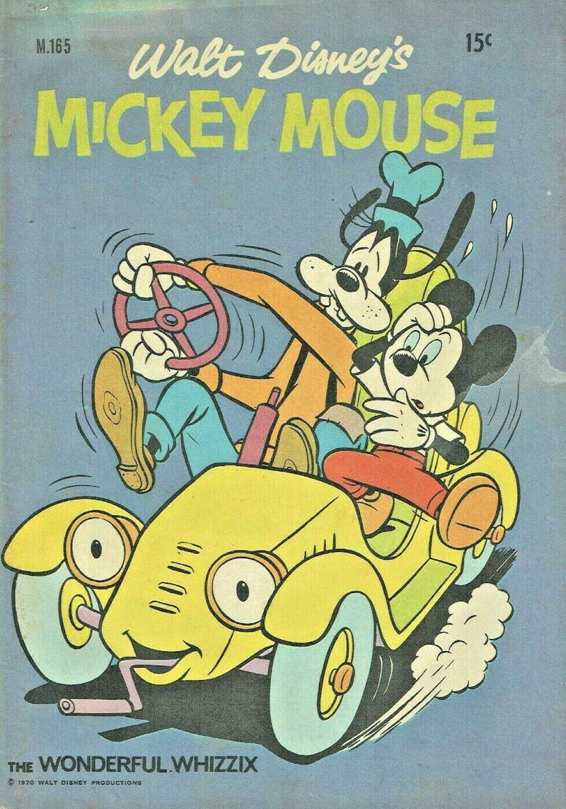 Walt Disney Mickey Mouse [M series] (WG Publications, 1967 series) #M.165 (1970)