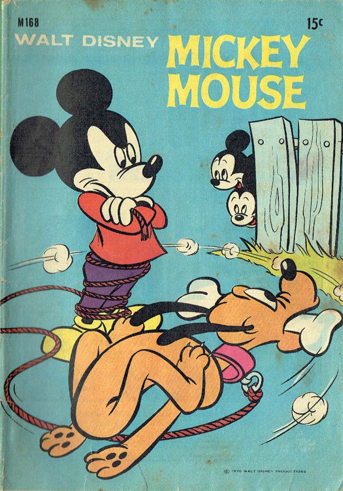 Walt Disney Mickey Mouse [M series] (WG Publications, 1967 series) #M168 (1970)