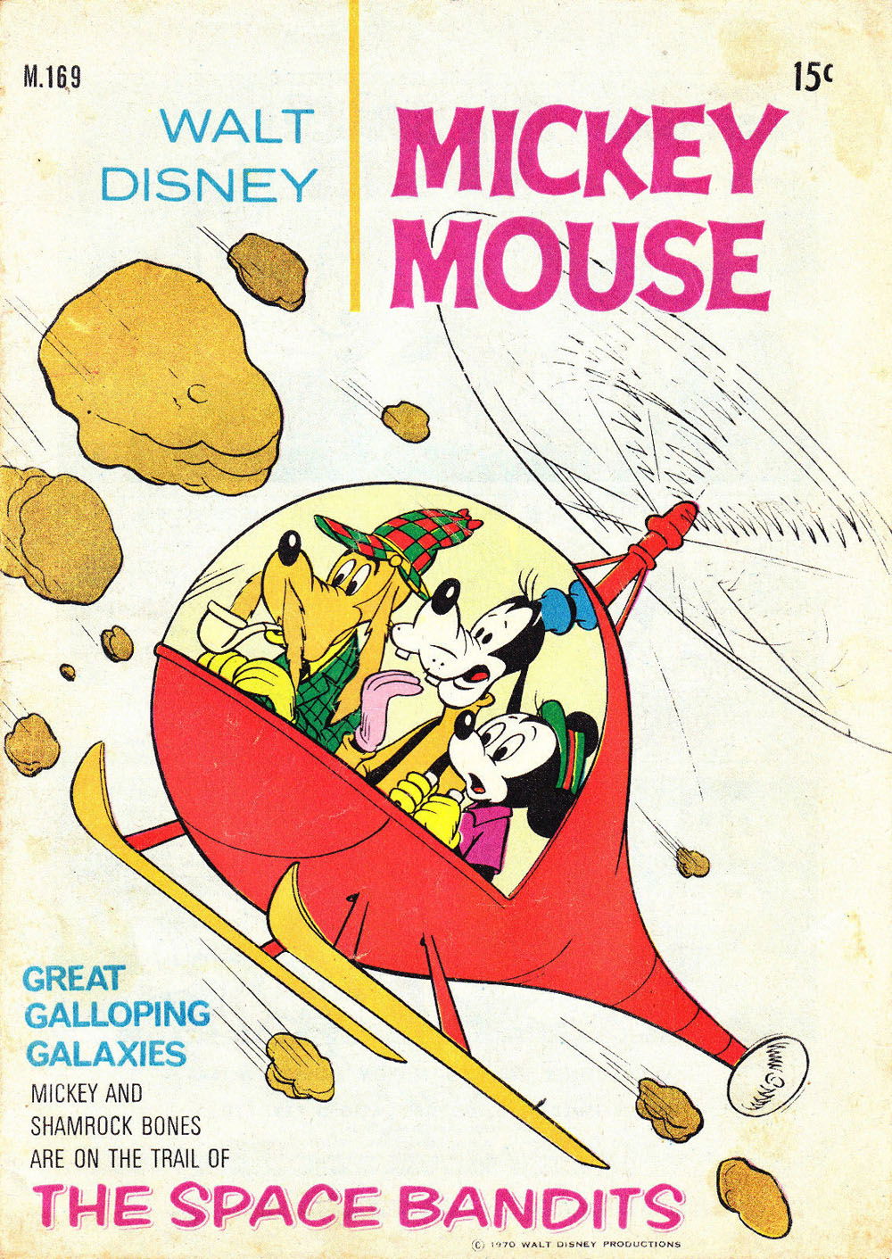 Walt Disney Mickey Mouse [M series] (WG Publications, 1967 series) #M.169 (1970)