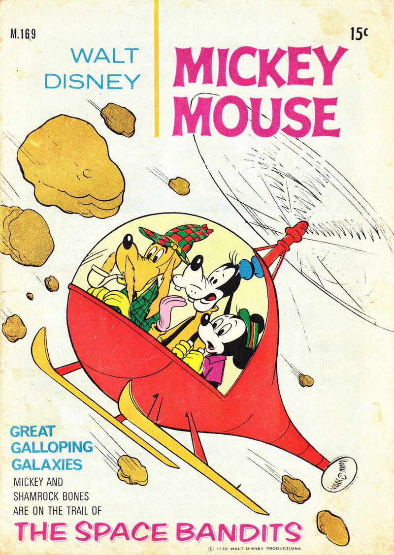 Walt Disney Mickey Mouse [M series] (WG Publications, 1967 series) #M.169 (1970)