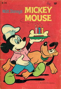 Walt Disney Mickey Mouse [M series] (WG Publications, 1967 series) #M.170