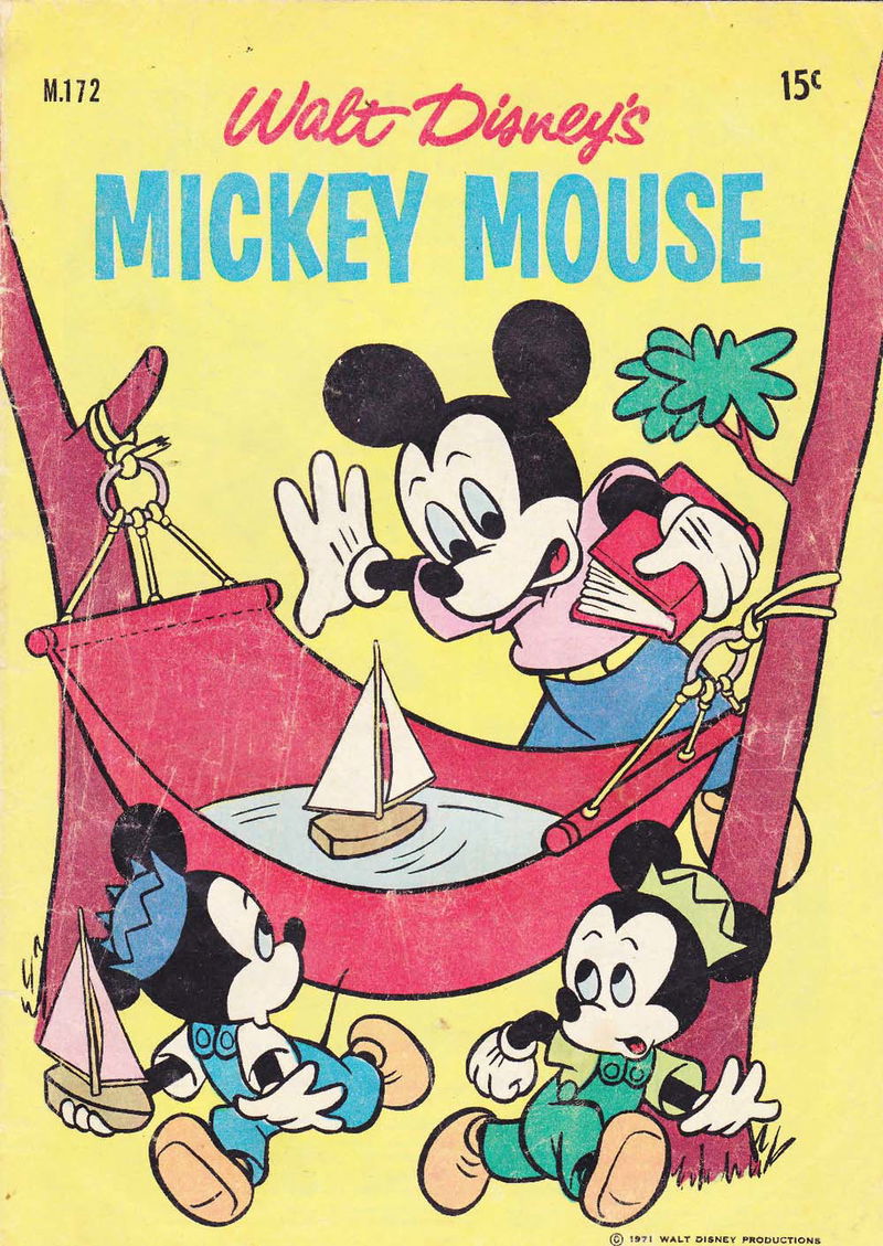 Walt Disney Mickey Mouse [M series] (WG Publications, 1967 series) #M.172 (1971)