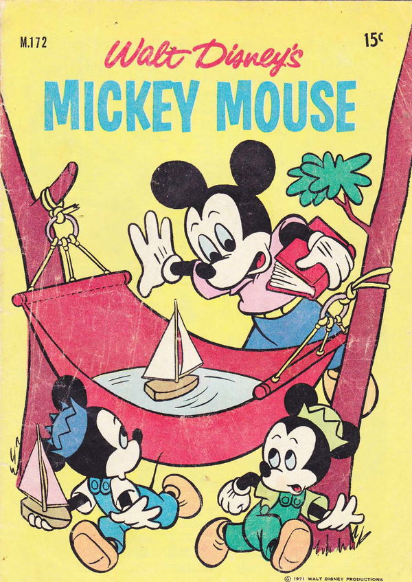 Walt Disney Mickey Mouse [M series] (WG Publications, 1967 series) #M.172 (1971)