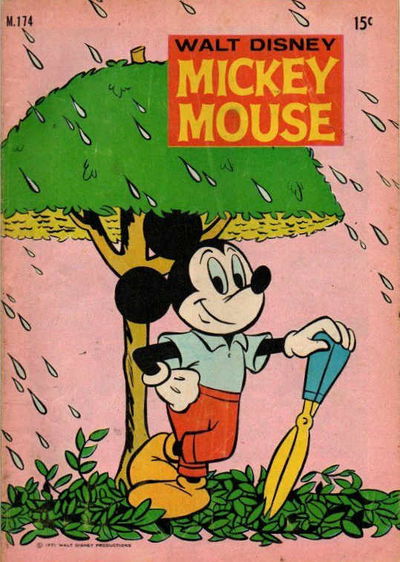 Walt Disney Mickey Mouse [M series] (WG Publications, 1967 series) #M.174 May 1971