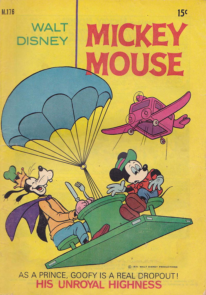 Walt Disney Mickey Mouse [M series] (WG Publications, 1967 series) #M176 (1971)