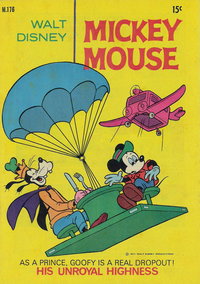 Walt Disney Mickey Mouse [M series]  #M176 (1971)
