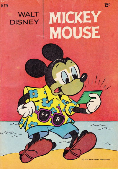 Walt Disney Mickey Mouse [M series]  #M179 (1971)