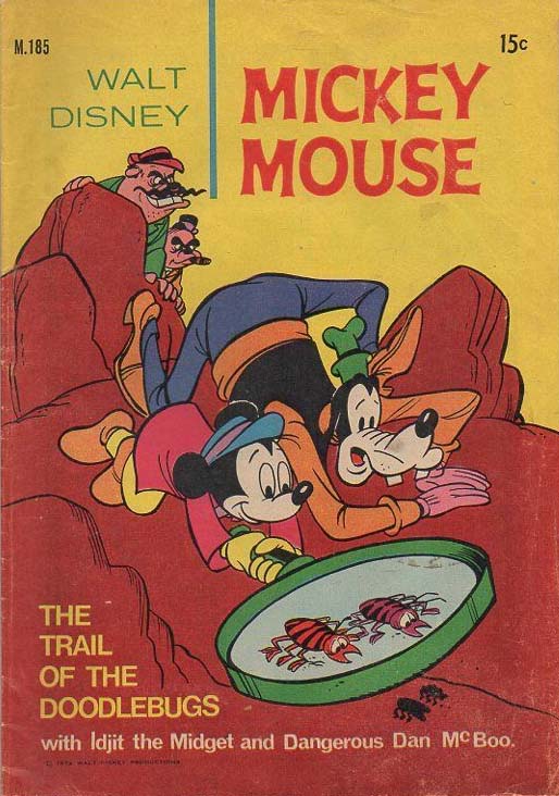 Walt Disney Mickey Mouse [M series] (WG Publications, 1967 series) #M.185 (1972)