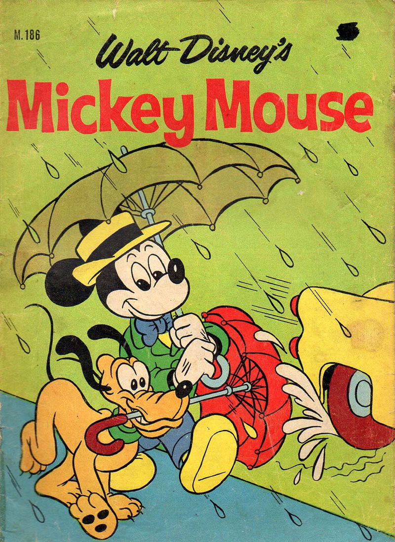 Walt Disney Mickey Mouse [M series] (WG Publications, 1967 series) #M.186 (May 1972)
