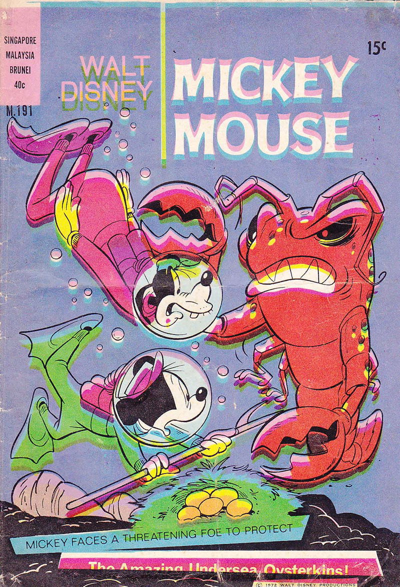 Walt Disney Mickey Mouse [M series] (WG Publications, 1967 series) #M.191 ([1972])