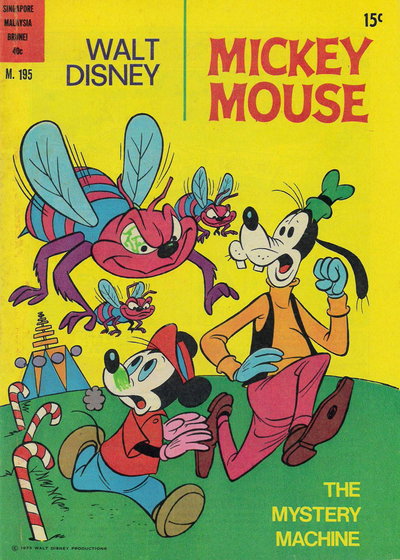 Walt Disney Mickey Mouse [M series]  #M.195 ([February 1973?])