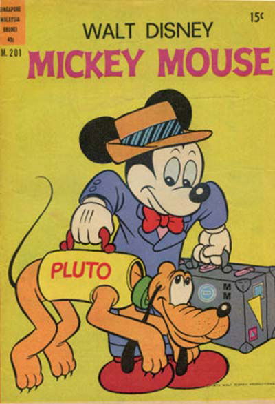 Walt Disney Mickey Mouse [M series] (WG Publications, 1967 series) #M.201 [1973?]