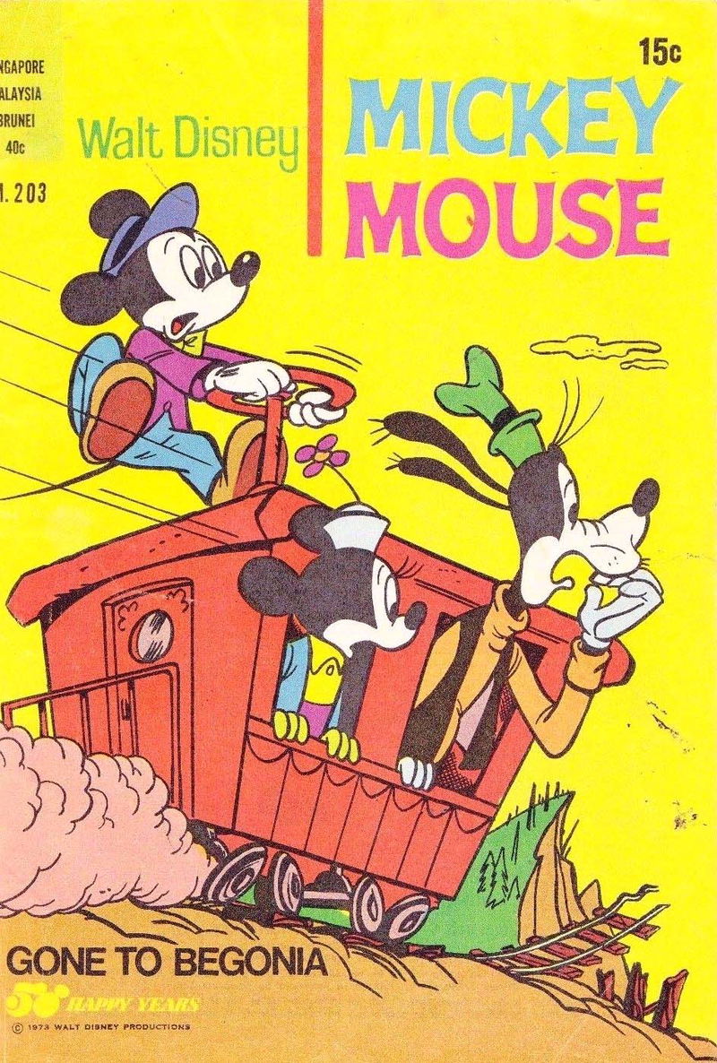 Walt Disney Mickey Mouse [M series] (WG Publications, 1967 series) #M.203 ([1973])