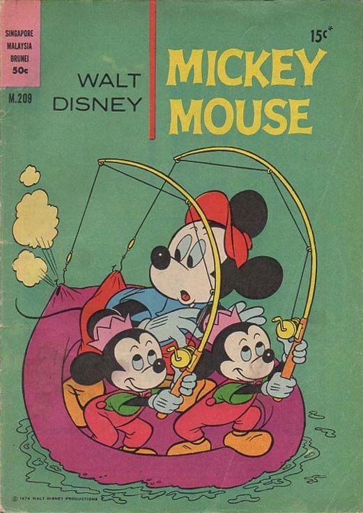 Walt Disney Mickey Mouse [M series] (WG Publications, 1967 series) #M209 (1974)