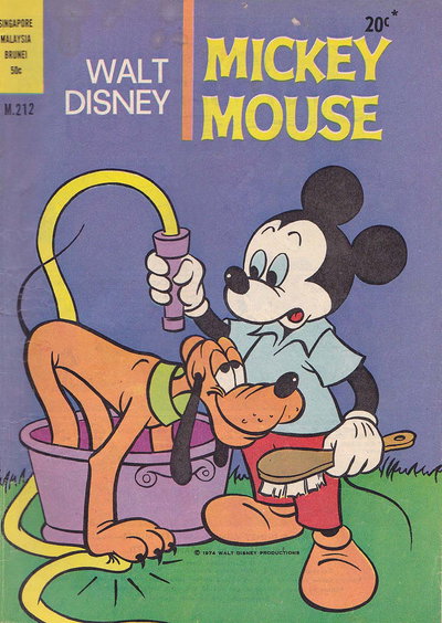 Walt Disney Mickey Mouse [M series]  #M.212 (1974)