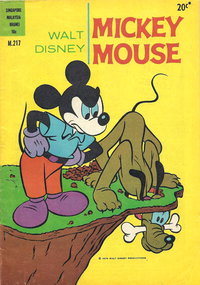 Walt Disney Mickey Mouse [M series]  #M.217 (1974)
