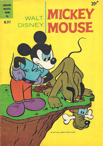 Walt Disney Mickey Mouse [M series]  #M.217 (1974)