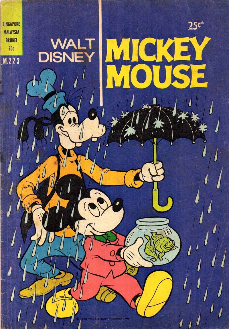 Walt Disney Mickey Mouse [M series] (Wogan, 1974 series) #M.223 (1975)