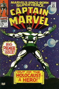 Marvel's Space-Born Superhero! Captain Marvel (Marvel, 1968 series) #1 May 1968