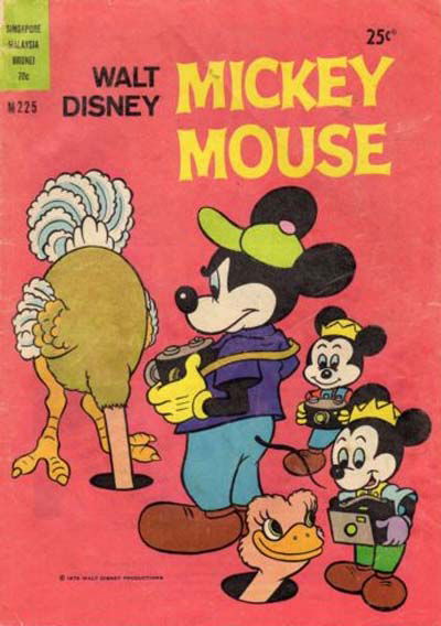 Walt Disney Mickey Mouse [M series] (Wogan, 1974 series) #M225 (1975)