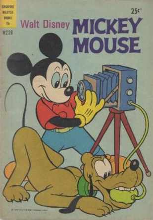 Walt Disney Mickey Mouse [M series] (Wogan, 1974 series) #M226 [August 1975]