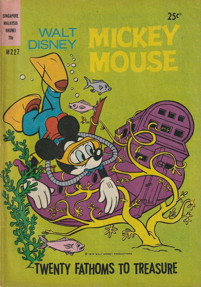 Walt Disney Mickey Mouse [M series]  #M227 (1975)