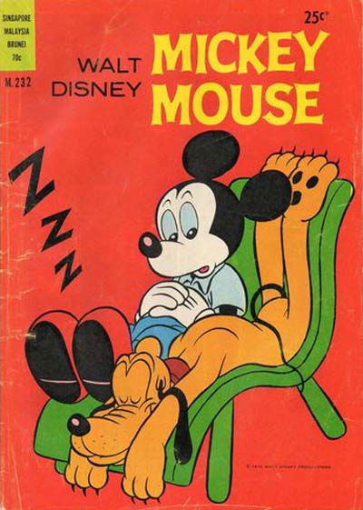 Walt Disney Mickey Mouse [M series] (Wogan, 1974 series) #M.232 1976