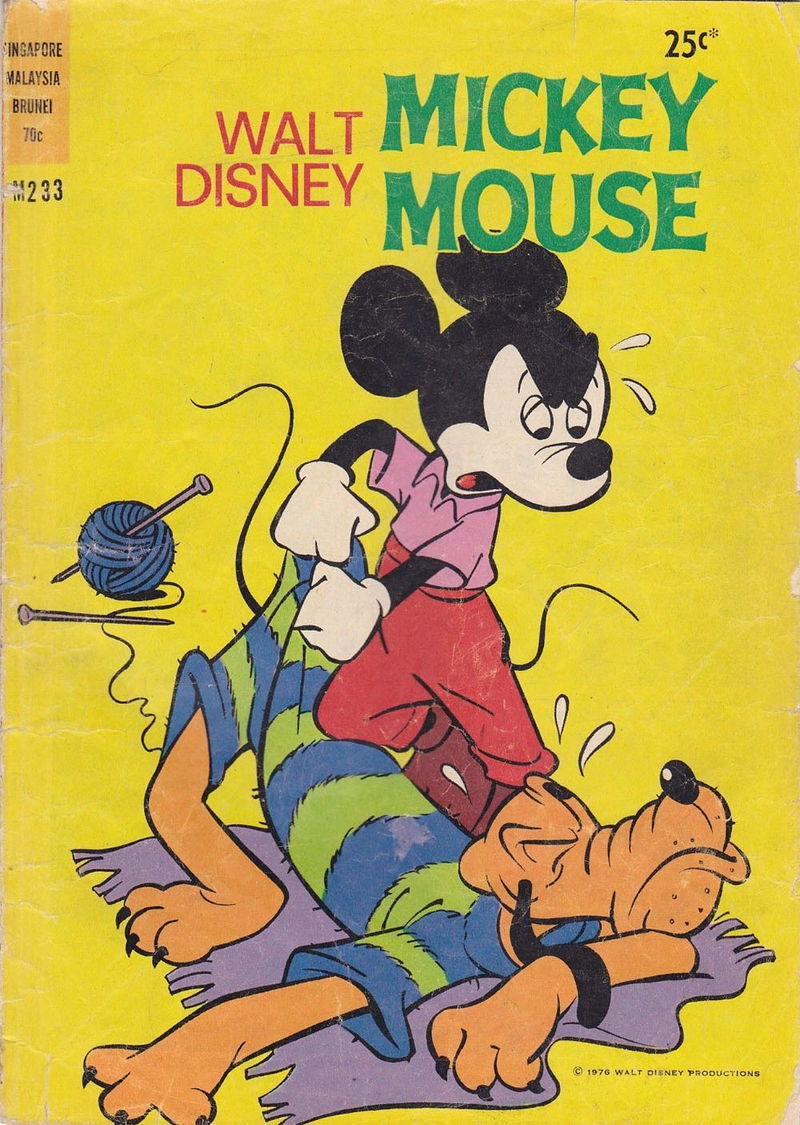 Walt Disney Mickey Mouse [M series] (Wogan, 1974 series) #M233 (1976)