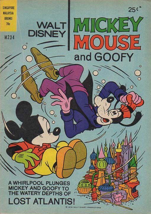 Walt Disney Mickey Mouse [M series] (Wogan, 1974 series) #M234 (1976)