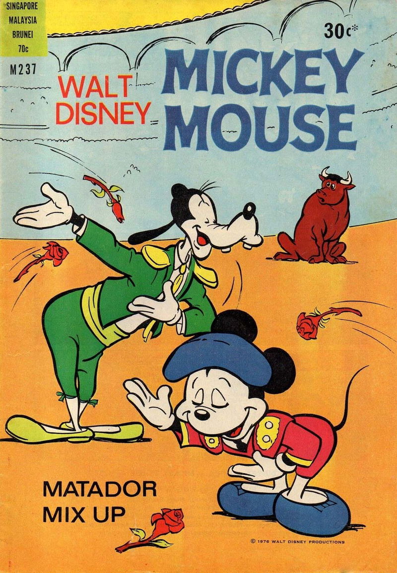 Walt Disney Mickey Mouse [M series] (Wogan, 1974 series) #M237 ([1976?])
