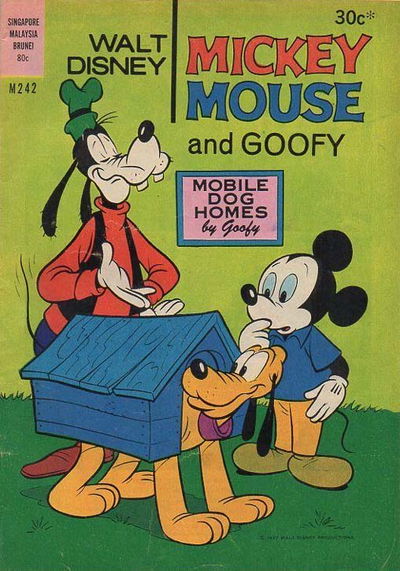 Walt Disney Mickey Mouse [M series] (Wogan, 1974 series) #242 1976