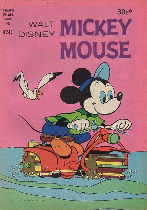 Walt Disney Mickey Mouse [M series] (Wogan, 1974 series) #243 (1977)