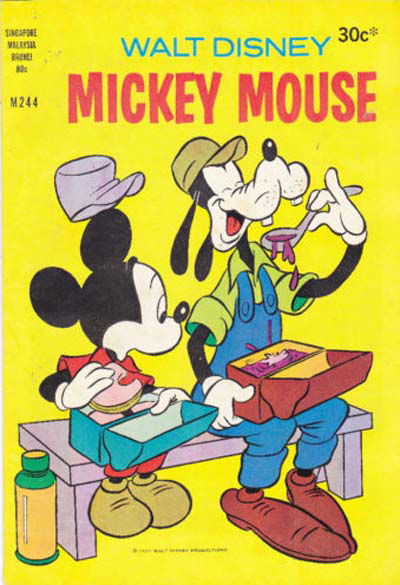 Walt Disney Mickey Mouse [M series] (Wogan, 1974 series) #244 ([1977?])
