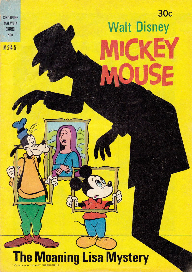 Walt Disney Mickey Mouse [M series] (Wogan, 1974 series) #M245 (1977)